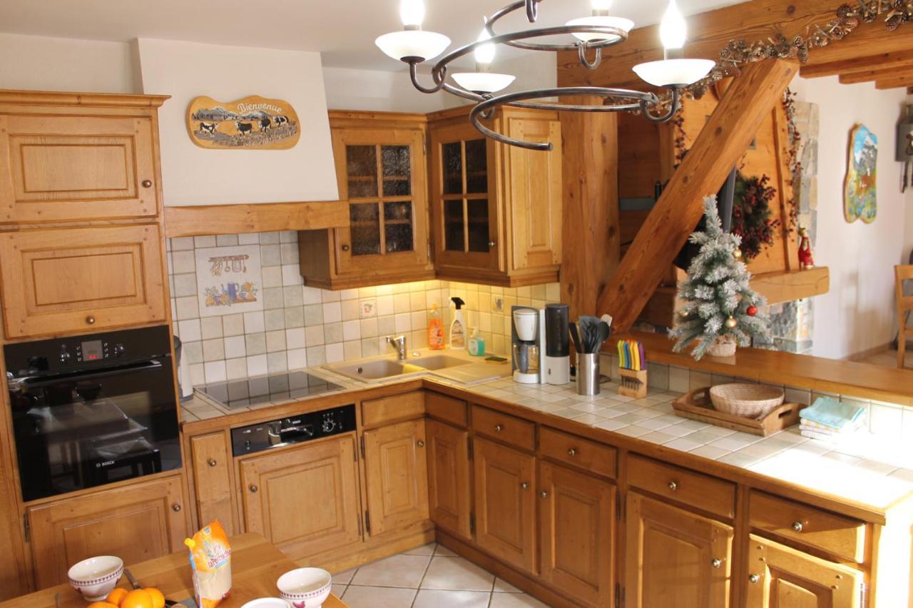 La Ferme De Sous-Lachat Samoëns Exterior foto