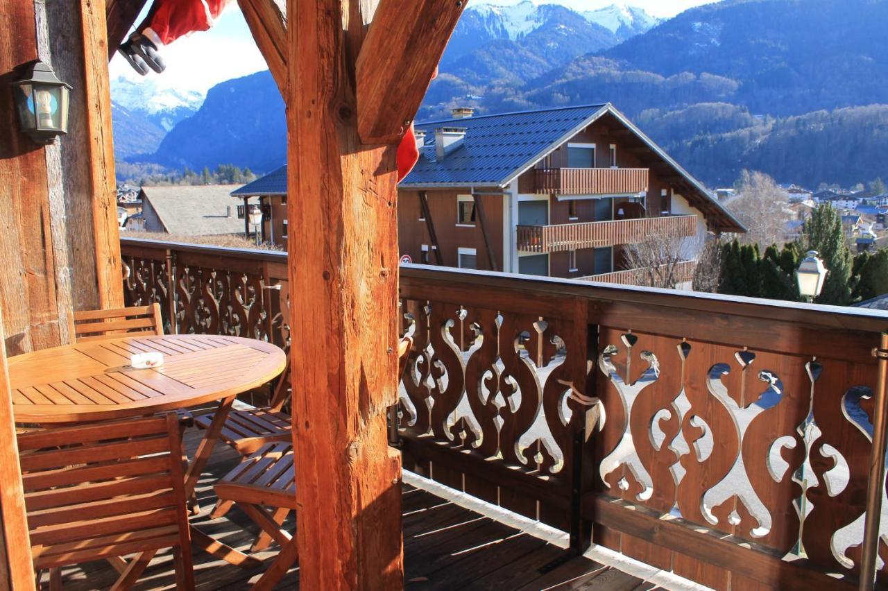 La Ferme De Sous-Lachat Samoëns Exterior foto